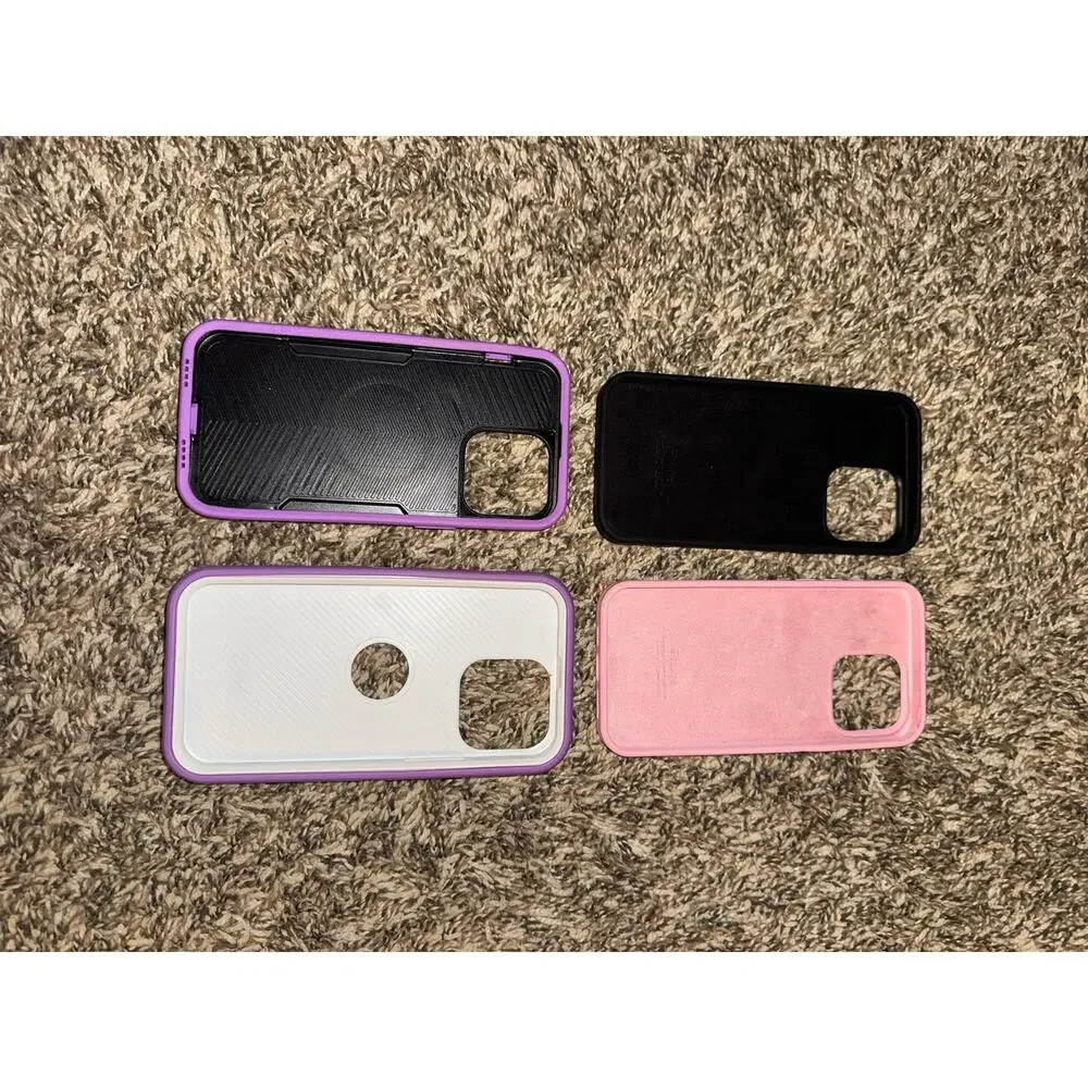 Dual-Layer Armor Apple Silicone IPhone 15 Pro max Case LOT